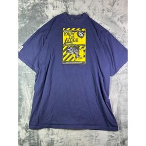 Rocawear Jay-Z Sean Carter Know The Edge Graphic T-Shirt Men's 3XLT Rare Vintage